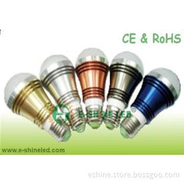 high power e27 3*1w led bulb light